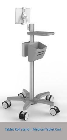 Tablet Medical Cart
